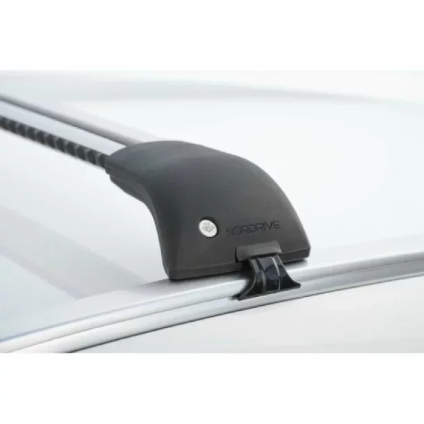 Silenzio CX, set complet de bare portbagaj din aluminiu - 104 cm + 94 cm - Origine RL - C418 - Ford Kuga 2019-prezent - Sina incastrata la nivel - Doar cu acoperis panoramic