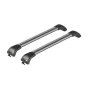 Silenzio CX, set complet de bare portbagaj din aluminiu - 104 cm + 94 cm - Origine RL - C418 - Ford Kuga 2019-prezent - Sina incastrata la nivel - Doar cu acoperis panoramic
