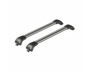 Silenzio CX, set complet de bare portbagaj din aluminiu - 69 cm + 69 cm - Origine RL - C400 - Hyundai Inster 2024-prezent - Sina standard inaltata
