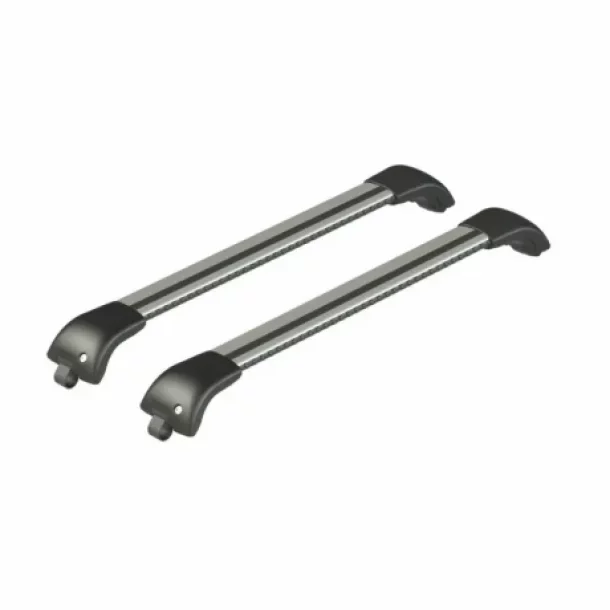 Silenzio CX, set complet de bare portbagaj din aluminiu - 69 cm + 69 cm - Origine RL - C400 - Hyundai Inster 2024-prezent - Sina standard inaltata