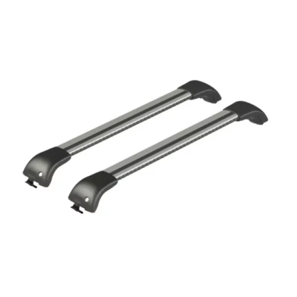 Silenzio CX, set complet de bare portbagaj din aluminiu - 84 cm + 84 cm - Origine RL - C413 - Mercedes GLC 2015-2022 - Sina incastrata la nivel