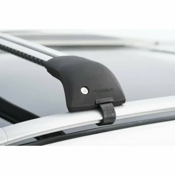 Silenzio CX, set complet de bare portbagaj din aluminiu - 94 cm + 89 cm - Origine RL - C401 - Toyota Land Cruiser 5p 2024-prezent - Sina standard inaltata