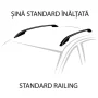Silenzio CX, set complet de bare portbagaj din aluminiu - 99 cm + 94 cm - Origine RL - C400 - Honda HR-V 2021-prezent - Sina standard inaltata - Si cu acoperis panoramic