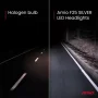 Bec Led F25 Silver Canbus, H4-H19 - P43t / PU43t-3, 54/58W, 12V/24V - 2buc