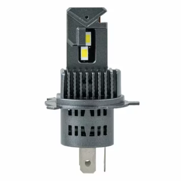 Bec Led F25 Silver Canbus, H4-H19 - P43t / PU43t-3, 54/58W, 12V/24V - 2buc