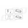 Clipsuri fixare centura siguranta Amio