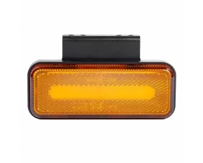Lampa gabarit LED dreptunghiulara, 124x49mm, 10/30V - Galben