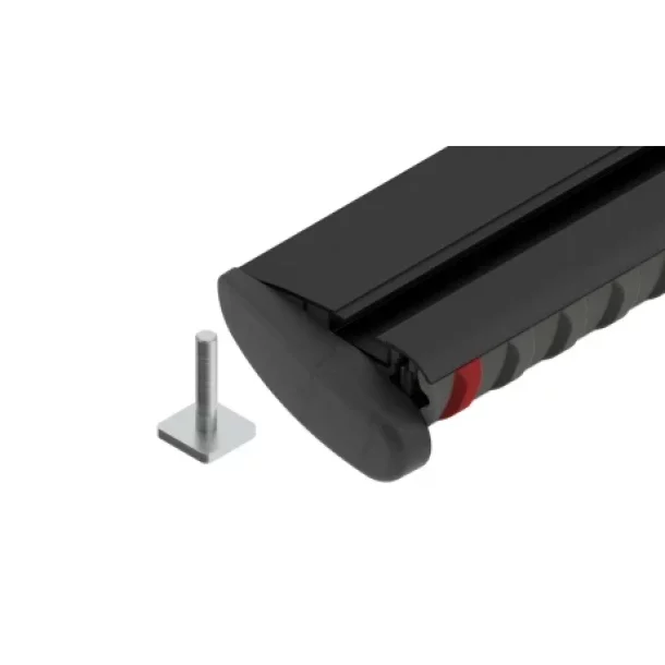 Silenzio Black, pereche de bare portbagaj din aluminiu - S - 108 cm