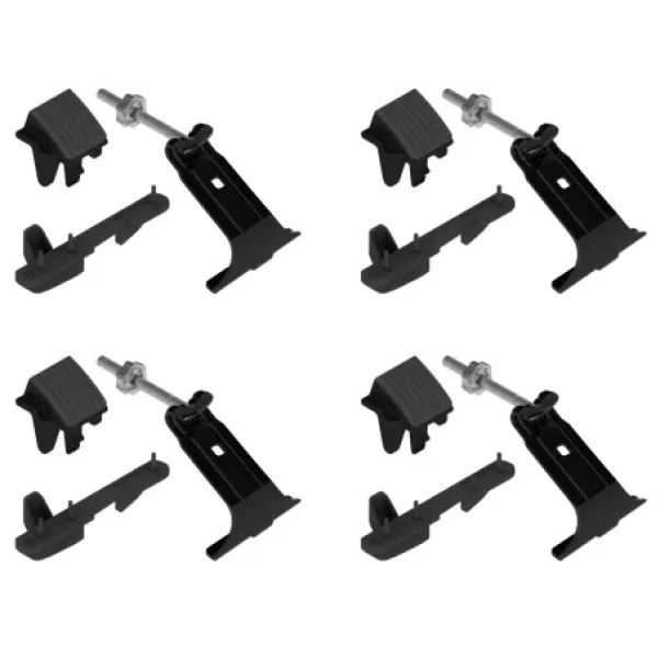 Kit de montare pentru bare portbagaj Snap si Silenzio Cx - K5 - Bmw X2 (F39), Honda Civic Tourer, HR-V, Mercedes Classe C sw, Classe E sw, GLA, Peugeot 508 sw