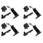 Kit de montare pentru bare portbagaj Snap si Silenzio Cx - K8 - Bmw X1 (U11), Fiat Tipo 5p, Tipo Cross, Tipo sw, Ford Kuga, Land Rover Range Rover Velar, Mercedes Classe E sw, Skoda Enyaq 5p, Volvo V60, V60 Cross Country, XC60