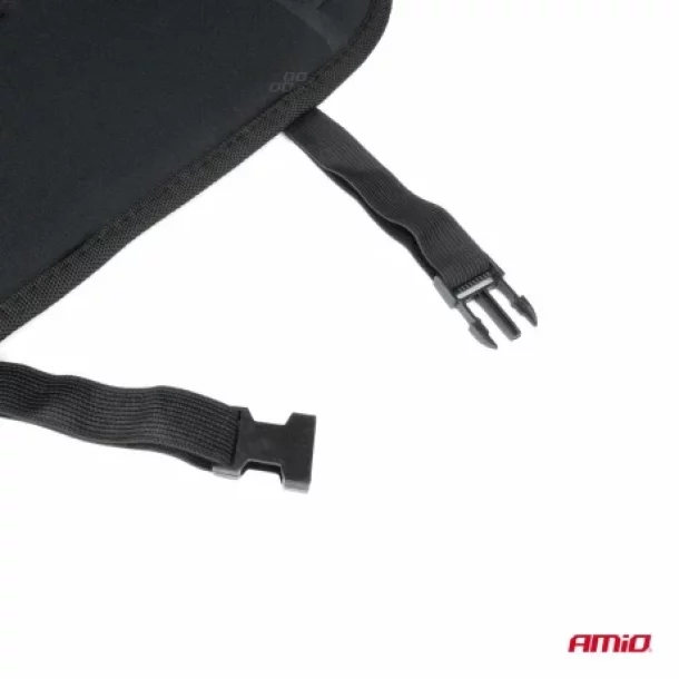 Husa scaun auto cu incalzire in doua trepte 12V Amio - Negru