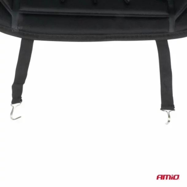 Husa scaun auto cu incalzire in doua trepte 12V Amio - Negru
