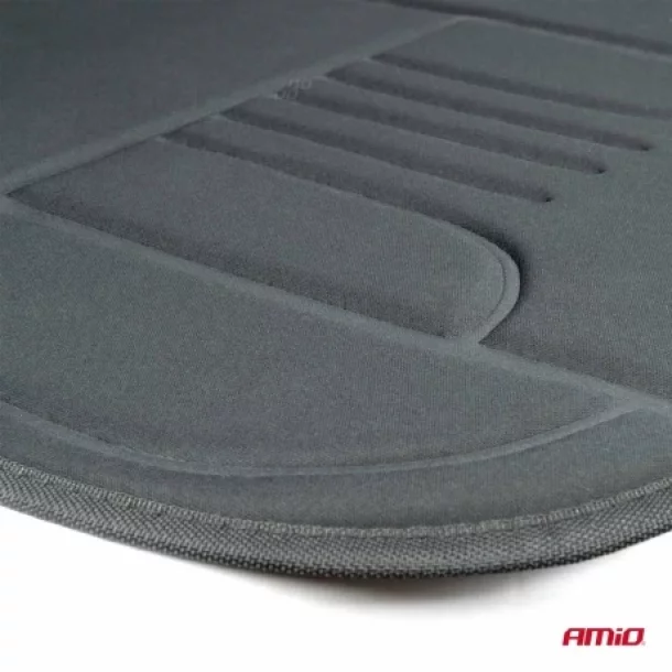 Husa scaun auto cu incalzire in doua trepte 12V Amio - Negru