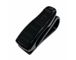 Suport pentru ochelari auto, pentru parasolar - Negru