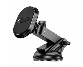 Suport telefon auto MaxSpeed cu ventuza, magnetic, telescopic