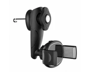 Suport telefon auto MaxSpeed pentru grila de ventilatie 243A, rotire 360°, reglabil 65-95 mm
