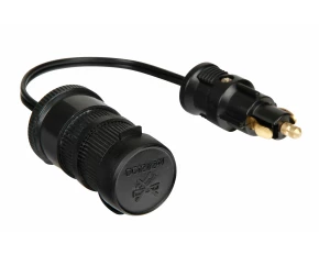 Power plug adapter, 12/24V - Resealed