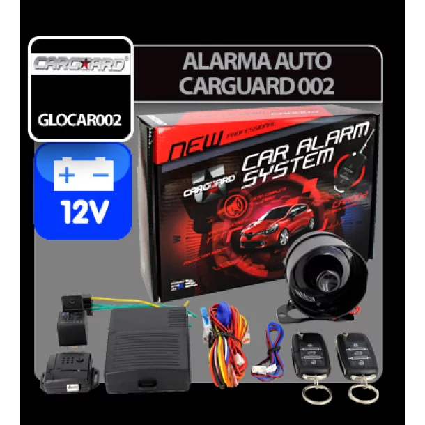 Carguard autóriasztó 002 - 12V