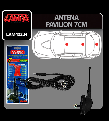 Antena pavilion Lampa - 7cm thumb