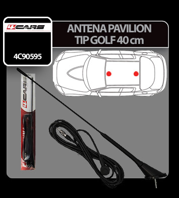 4Cars Golf type roof mount antenna - 40 cm thumb