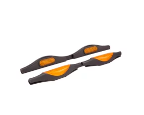 4Cars Door guard feflectors - 2pcs - Orange