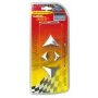 Autocolant 3D crom kit decoratiuni Tri-Star