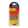 Autocolant 3D crom V6