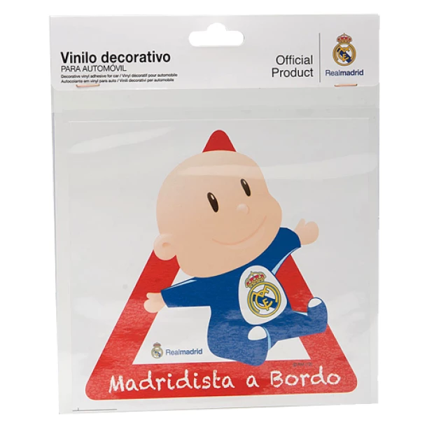 Autocolant Baby on board Real Madrid 1buc
