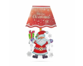 Autocolant cu lanterne LED de Crăciun - 17 x 28 cm