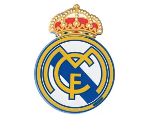 Autocolant emblema Real Madrid 40x55mm