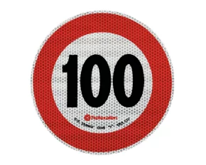 Speed limit sign - 100 Km/h