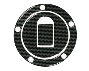 Fuel cap cover Carbon, compatible for - Kawasaki - 5 holes