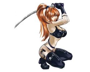 Autocolant Warrior lady2 1buc 42x48cm