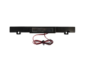 Avertizor sonor mers inapoi pe suport numar cu lampa 12V