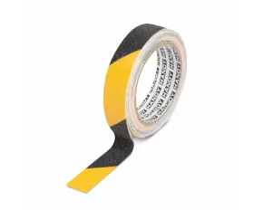 Adhesive tape - non-slip - 5 m x 25 mm - yellow / black