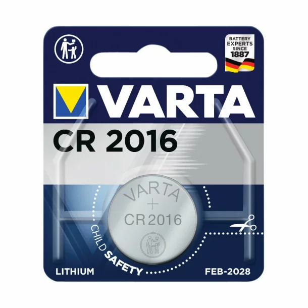 Baterie litiu CR2016 3V 90mAh 1buc Varta