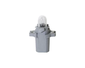 Bec 12V - 1,2W Bord soclu plastic gri B8,7d 1buc Trifa