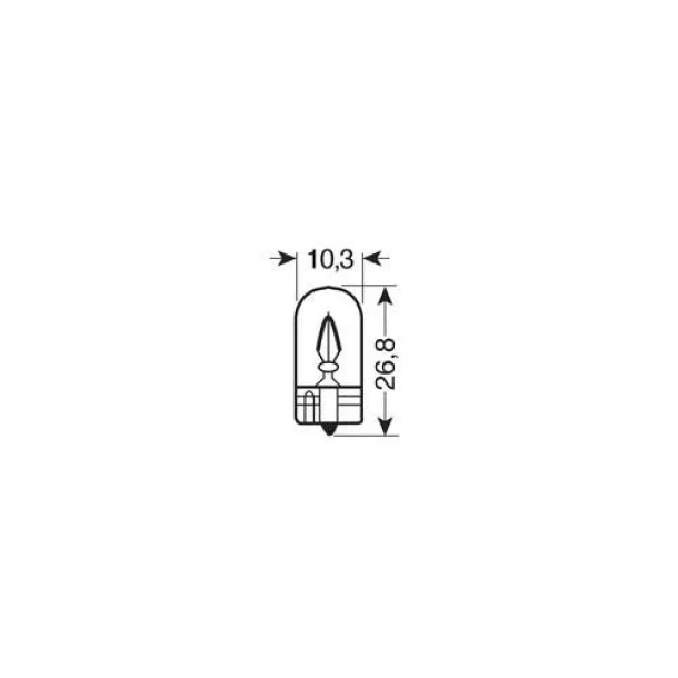 12V - W5W - 5W Position W2,1x9,5d 1pcs Narva