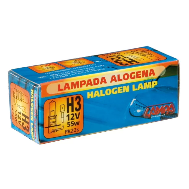 Lampa 12V classic bulb - H3 - 55W - PK22s - 1pcs