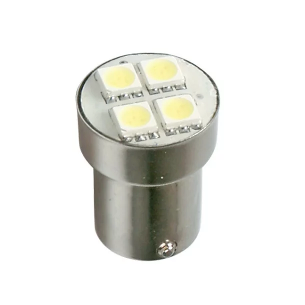 24V Hyper-Led 12 - 4 SMD x 3 chips - BA15s - 1 pcs - White