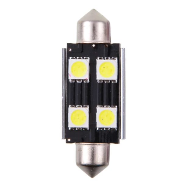 12V Led bulb - 4SMD T11x42mm SV8,5-8 Canbus 2pcs - White