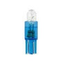Bec tip LED 12V soclu plastic T5 W2x4,6d 2buc - Albastru