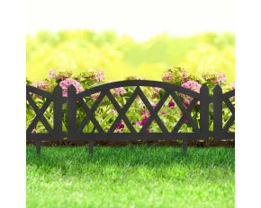 Flower bed border / fence