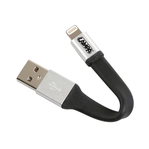 Kulcstartó 10cm-es kábellel - USB-röl - Apple Lightning-re