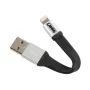 Kulcstartó 10cm-es kábellel - USB-röl - Apple Lightning-re