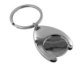 Key ring - Coin for shopping trolley