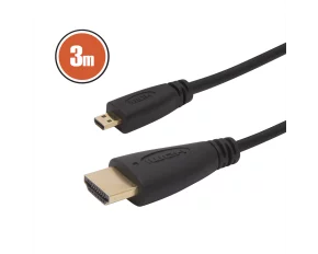 Micro HDMI kábel • 3 m