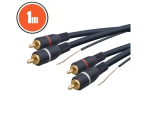 Cablu RCAfisa 2 x RCA-fisa 2 x RCA1,0 m