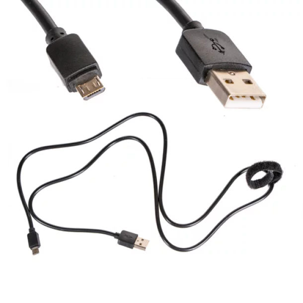 Smartphone USB és Micro USB kábel 100cm 4Cars