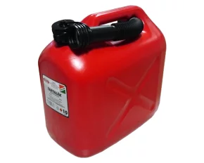 Fuel canister plastic red - 10l